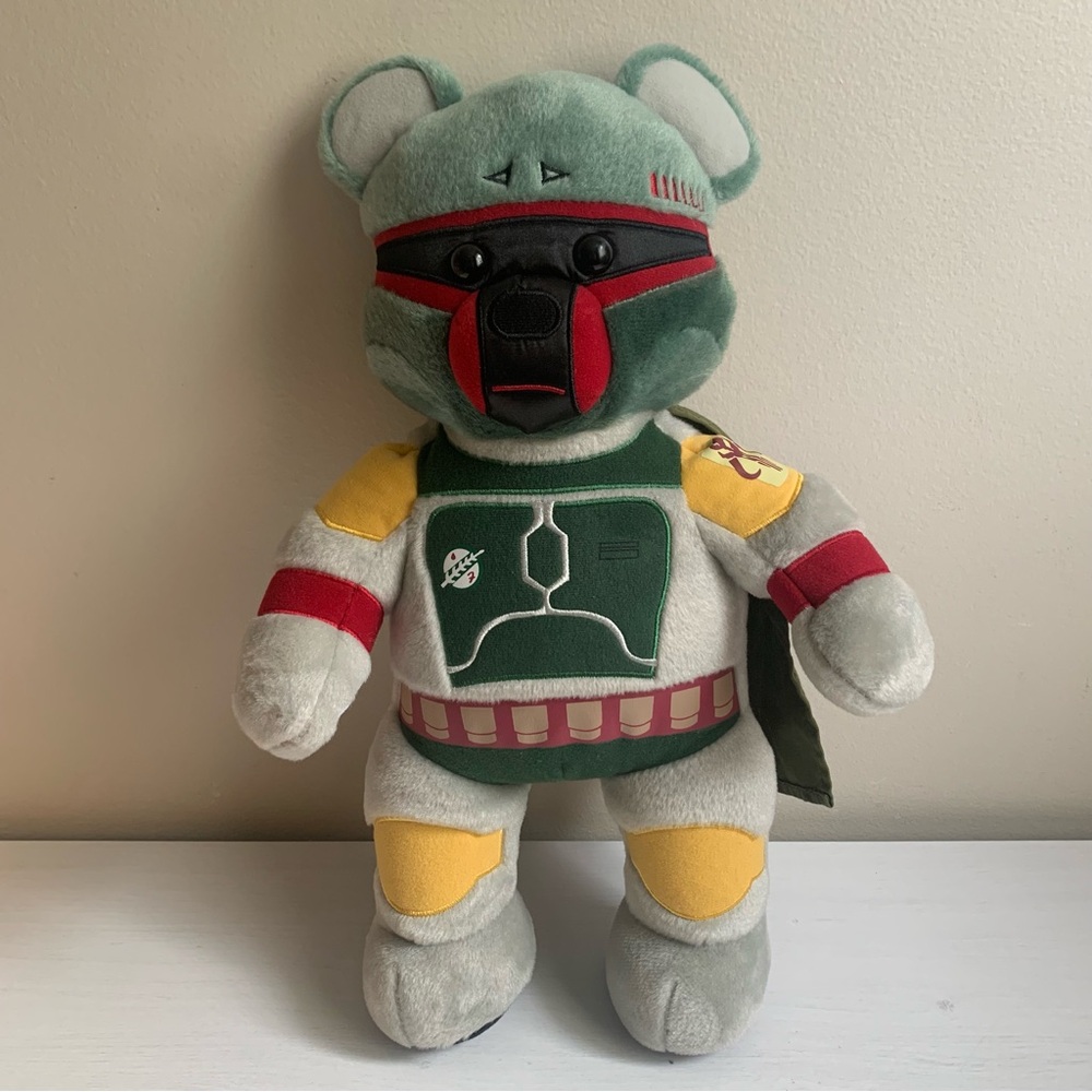 Build A Bear BABW Star Wars Boba Fett Plush Stuffed Toy